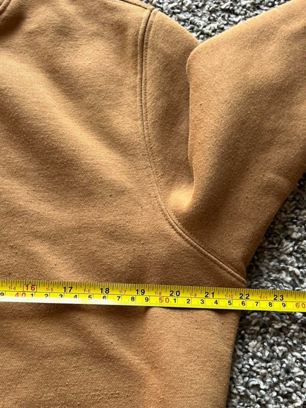 Brahma Tan Hoodie Mens Med Skater Insulated Country Life Casual Streetwear Punk - Picture 5 of 7